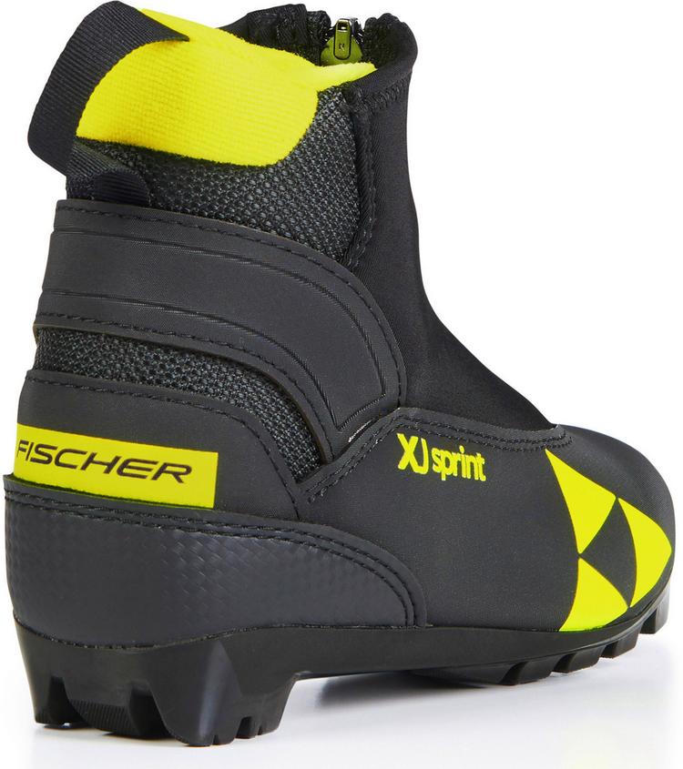 Fischer Fischer XJ Sprint Langlaufschuhe Kinder - black-yellow - 1 | SportScheck