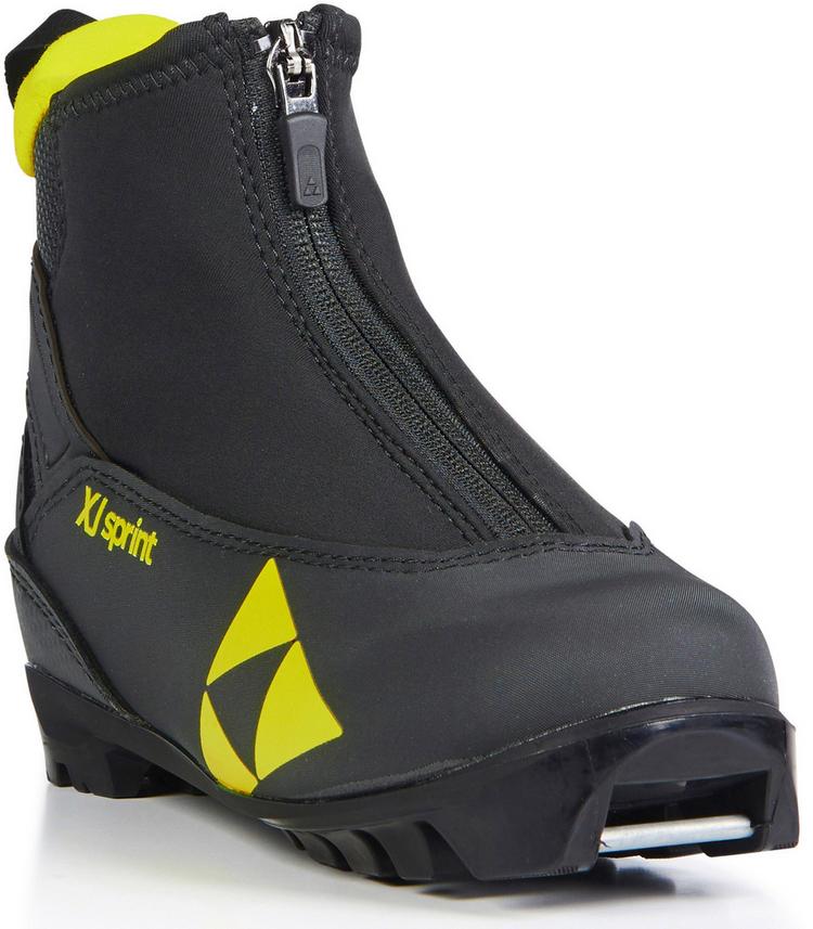 Fischer Fischer XJ Sprint Langlaufschuhe Kinder - black-yellow - 0 | SportScheck