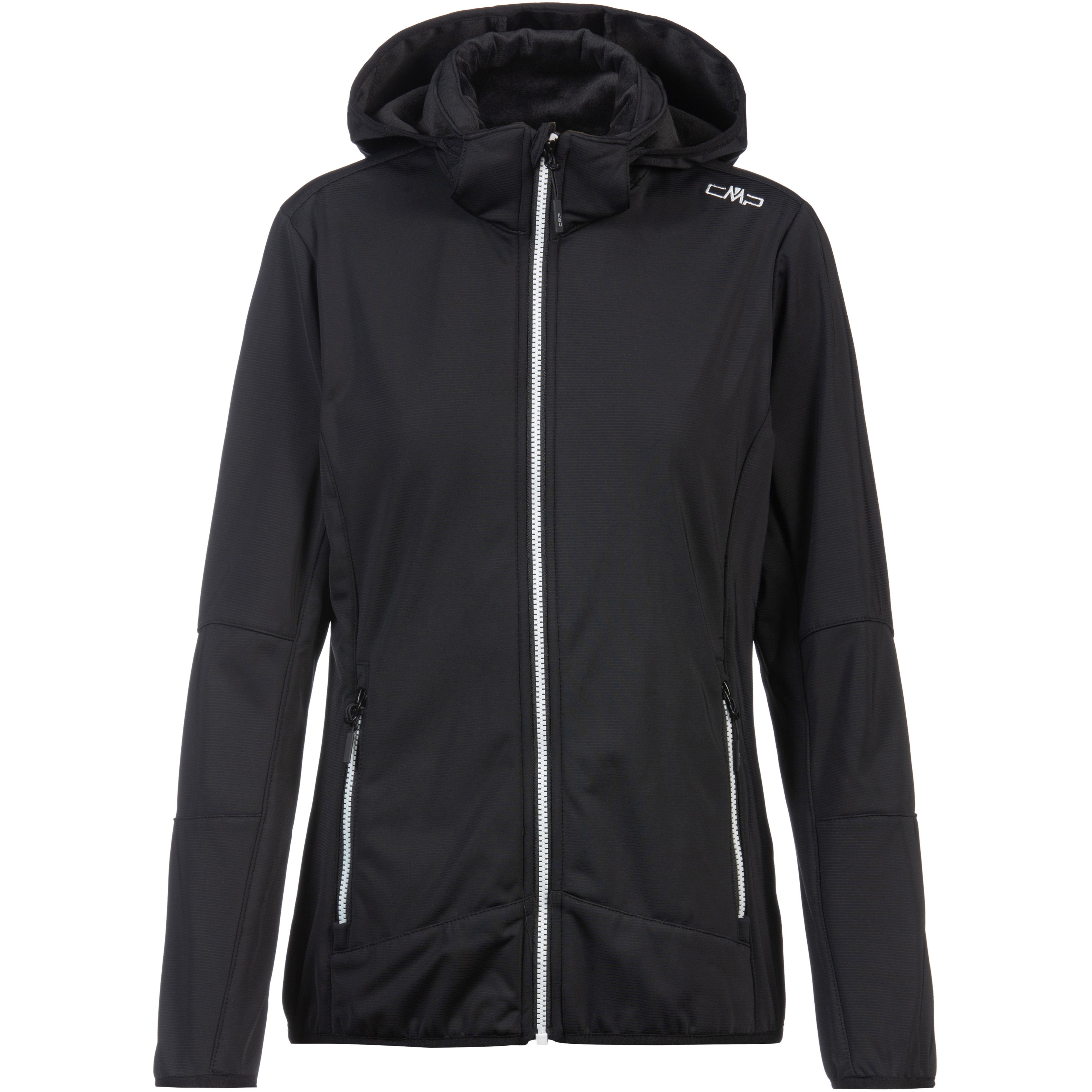 CMP WOMAN JACKET ZIP HOOD Softshelljacke Damen nero im Online Shop von  SportScheck kaufen