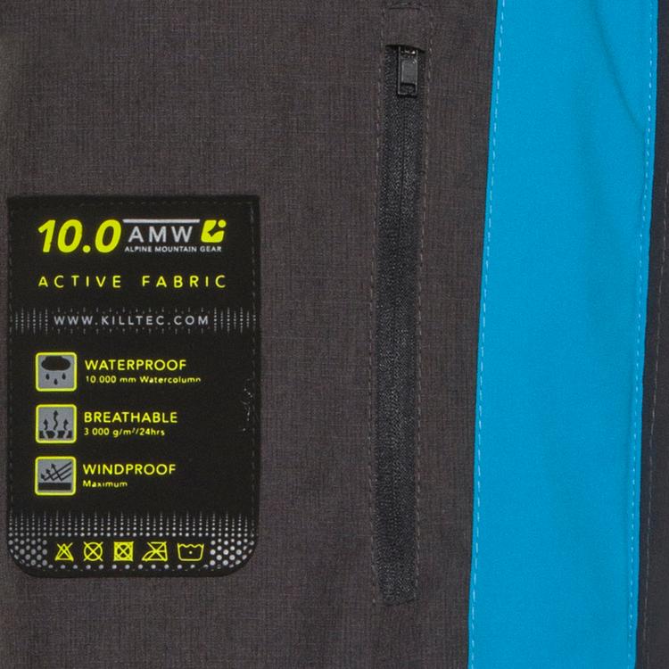 KILLTEC KILLTEC KSW 45 Skijacke Herren - schwarz blau-anthra melange-himmel blau - 2 | SportScheck