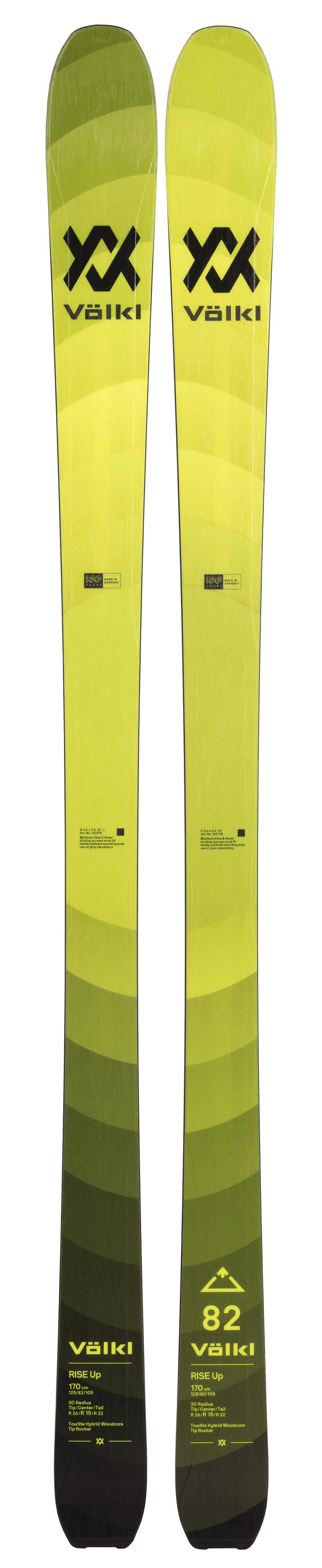 V&ouml;lkl V&ouml;lkl RISE UP 82 FLAT 22/23 Tourenski - yellow-black-green - 0 | SportScheck