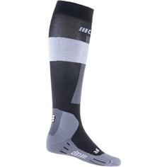 Rückansicht von CEP Merino Skisocken Herren grey