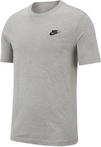 Nike Club T-Shirt Herren - dark grey heather-black