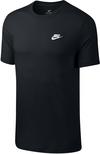 Nike Club T-Shirt Herren - black-white