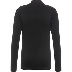 Rückansicht von Falke Maximum Warm Funktionsshirt Herren black