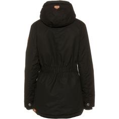 Rückansicht von Ragwear Monade Kapuzenjacke Damen black