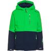Trollkids Hallingdal Skijacke Jungen - bright green-navy