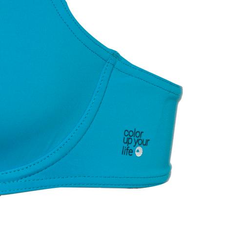 Rückansicht von Sunflair Bikini Oberteil Damen hellblau