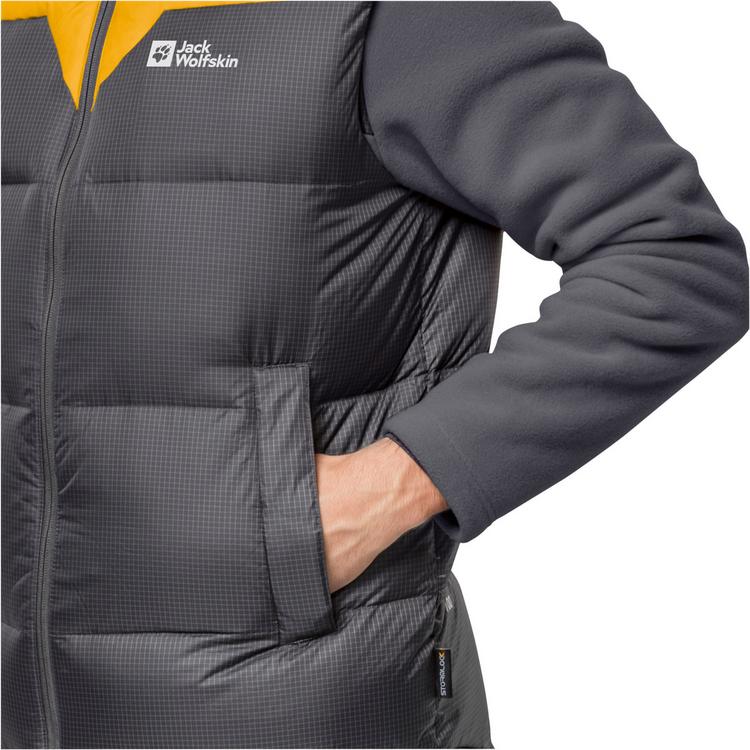 Jack Wolfskin Jack Wolfskin DNA TUNDRA Daunenweste Herren - burly yellow xt - 2 | SportScheck