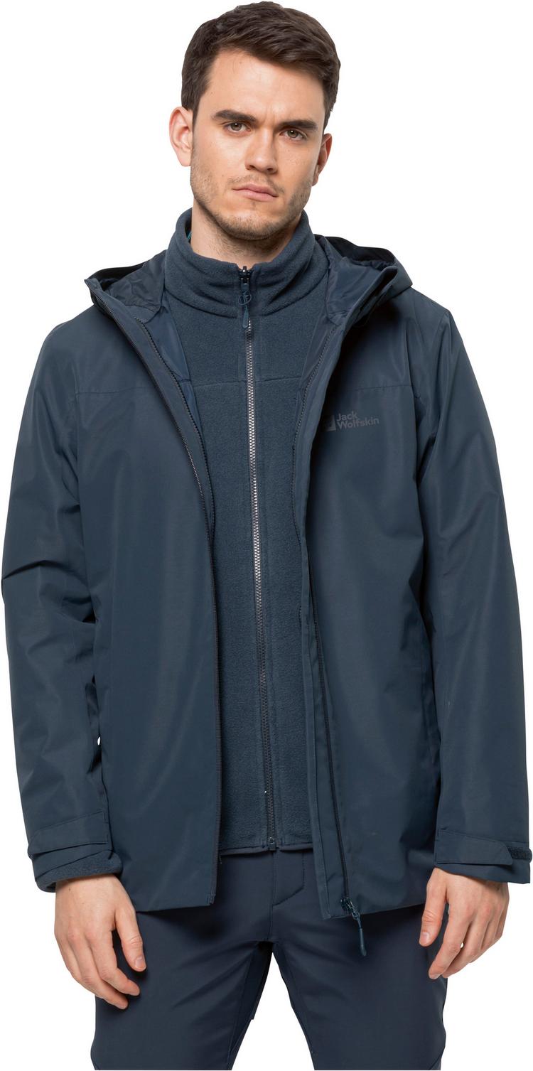 Jack Wolfskin Jack Wolfskin TAUBENBERG 3IN1 Doppeljacke Herren - night blue - 4 | SportScheck