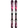 Salomon L LUX Jr S + C5 GW J75 PM Carving Ski M&auml;dchen - bordeau-pink