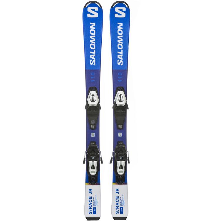 Salomon Salomon L S/RACE Jr S + C5 GW J75 PM Carving Ski Jungen - race blue-white - 0 | SportScheck