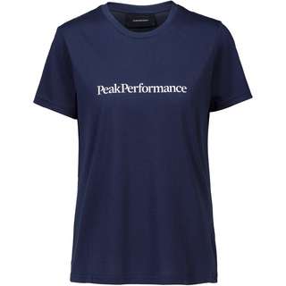 Peak Performance Ground Printshirt Damen blue shadow