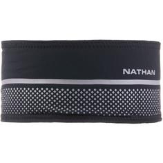 NATHAN Hyper Night Stirnband black