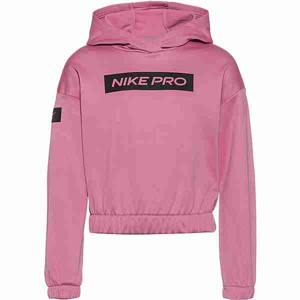 Nike Pro Therma-FIT Hoodie Kinder elemental pink-black