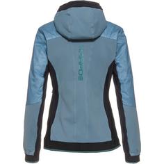 Rückansicht von Karpos ALAGNA PLUS EVO Outdoorjacke Damen dusty blue-black