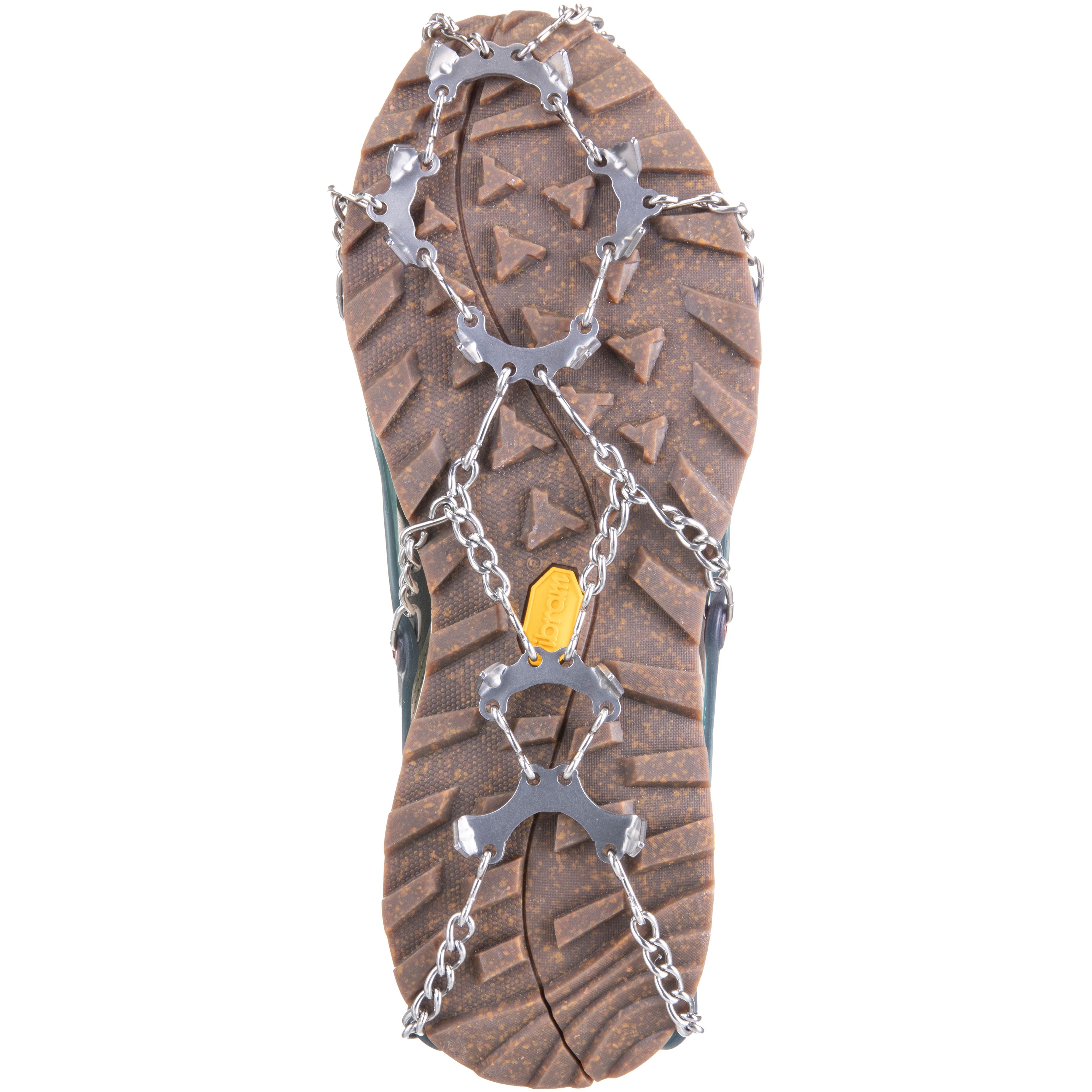 KOMUNJ Schuhspikes 10-Zacken - Anti-Rutsch Eisgriffe Für Winterwandern