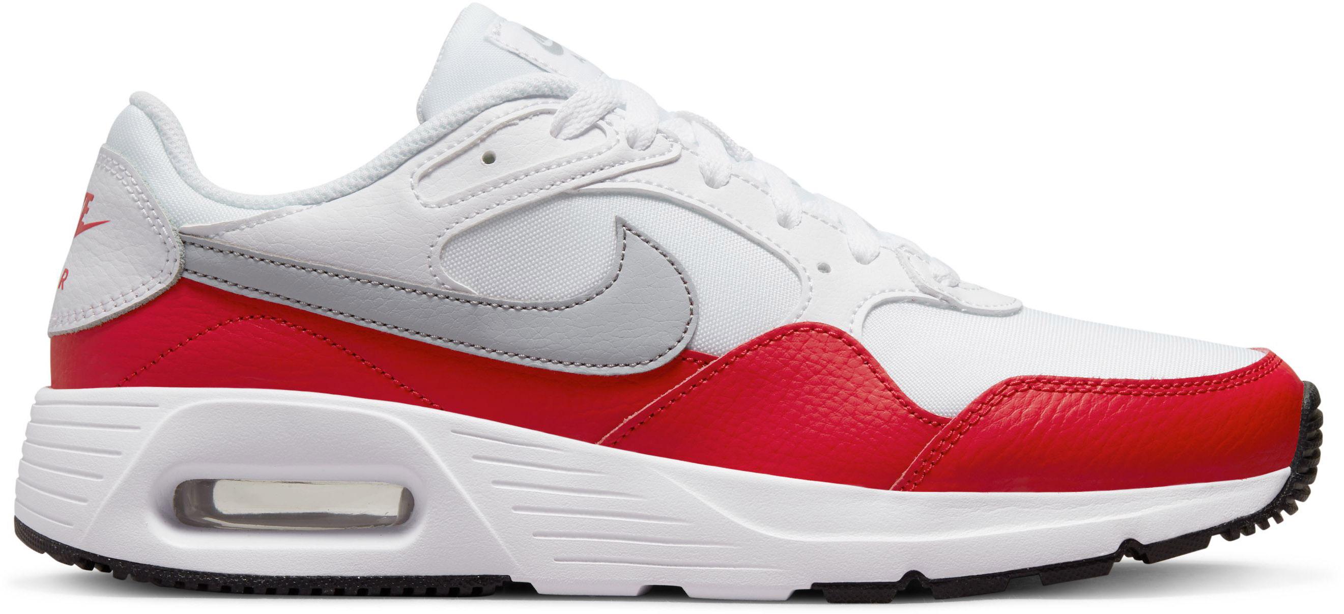 Nike air max rot cheap weiß herren