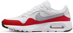 Rückansicht von Nike Air Max SC Sneaker Herren white-wolf grey-university red-black