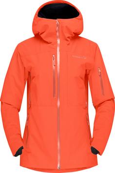 Norrøna GORE-TEX Lofoten Skijacke Damen orange alert