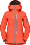 Norr&oslash;na Lofoten Pro Hardshelljacke Damen - orange alert