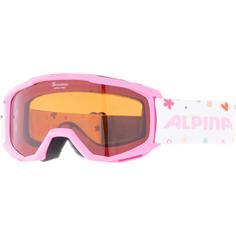 ALPINA PINEY Skibrille Kinder rose-rose matt