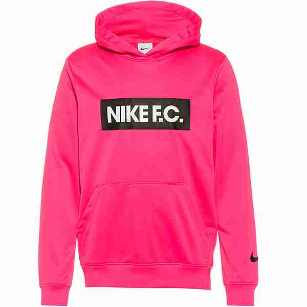 Nike FC Libero Hoodie Herren hyper pink-white-black