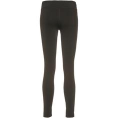 Rückansicht von Odlo Essential Warm Lauftights Damen black