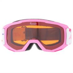 Rückansicht von ALPINA PINEY Skibrille Kinder rose-rose matt