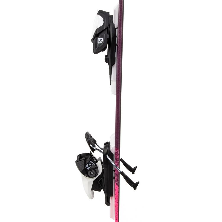 Salomon Salomon L LUX Jr M + L6 GW J2 80 PM Carving Ski M&auml;dchen - bordeau-pink - 2 | SportScheck