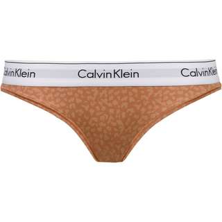Calvin Klein Slip Damen mini animal print sandalwood