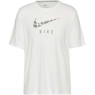Nike RUN DVN Funktionsshirt Herren white-reflective silv