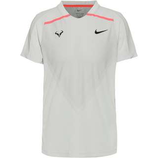 Nike COURT ADVANTAGE Rafa Tennisshirt Herren pure platinum-pink gaze-black