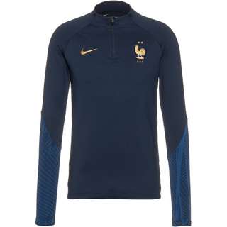 Nike Frankreich 2022 Funktionsshirt Herren midnight navy-game royal-metallic gold