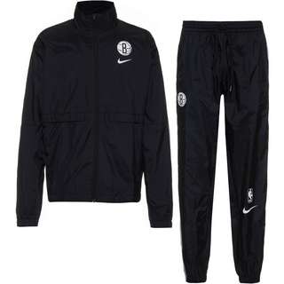 Nike Brooklyn Nets Trainingsanzug Herren black-white