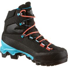 Rückansicht von La Sportiva GTX Aequilibrium ST Alpine Bergschuhe Damen black-hibiscus