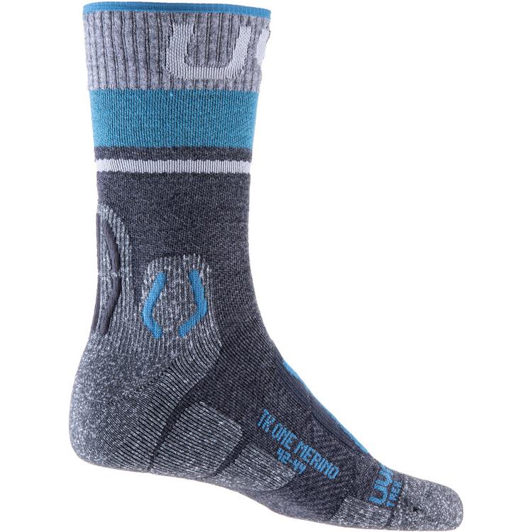 Uyn Uyn TREKKING ONE MERINO SOCKS Socken - grey-blue - 0 | SportScheck
