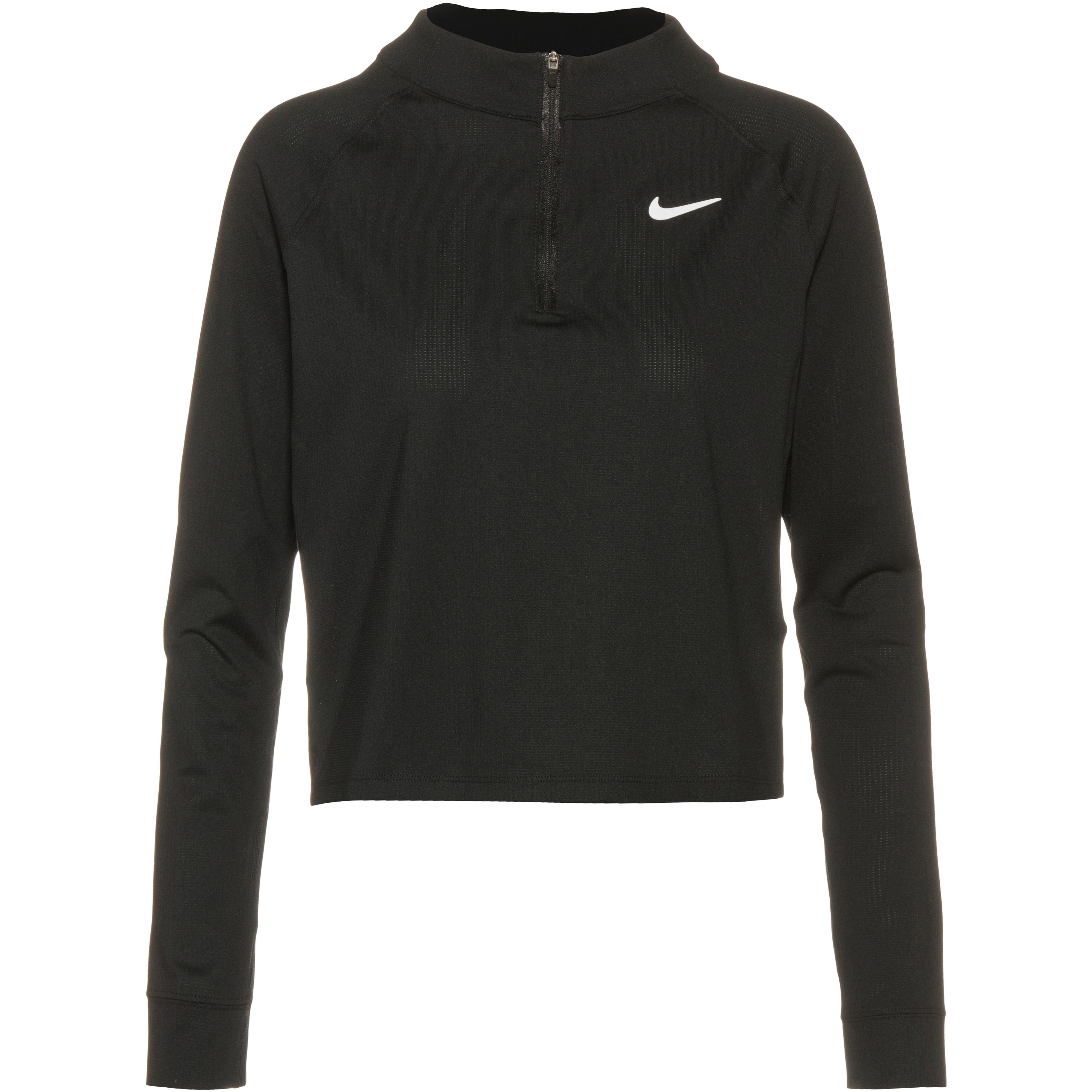 Nike Court Victory Tennisshirt Damen blackwhite im Online Shop von