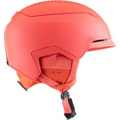 Rückansicht von ALPINA GEMS Skihelm pumpkin-orange-matt