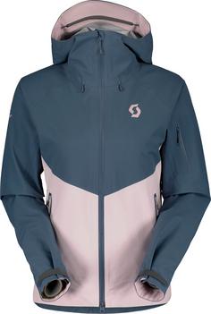 SCOTT Explorair 3L Skijacke Damen metal blue-sweet pink