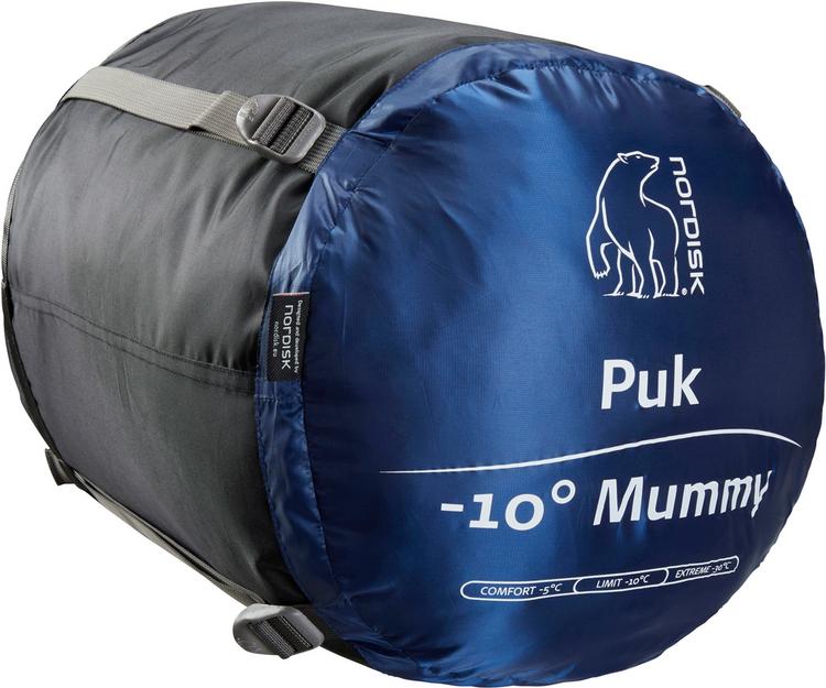 Nordisk Nordisk Puk -10&deg; Mummy Kunstfaserschlafsack - true navy-mustard yellow-black - 8 | SportScheck