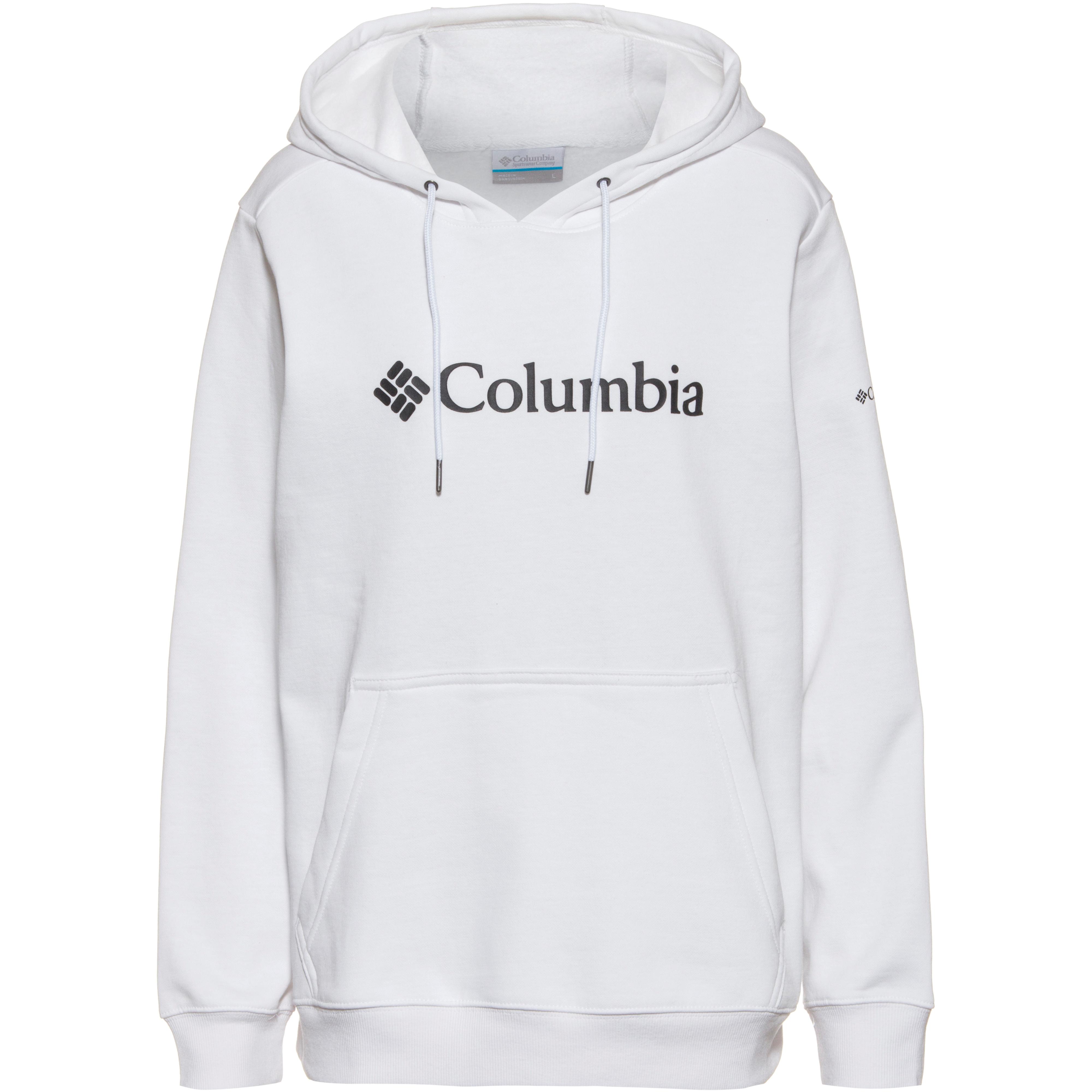 Columbia Hoodie Damen white