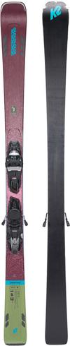 K2 DISRUPTION 81TI W + ERC 11 TCx  22/23 All-Mountain Ski Damen - bordeaux-black-green