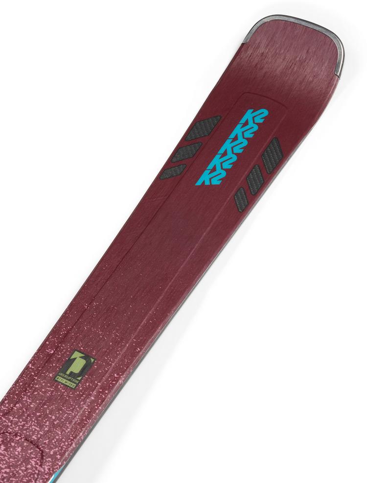 K2 K2 DISRUPTION 81TI W + ERC 11 TCx  22/23 All-Mountain Ski Damen - bordeaux-black-green - 2 | SportScheck