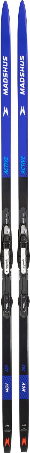 Madshus ACTIVE MGV W+ ROTTEFELLA TOURING AUTO Nordic Cruising Ski - blue-black