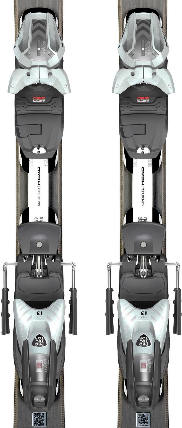 HEAD HEAD power Joy + JOY 12 GW 22/23 Carving Ski Damen - grey-white - 0 | SportScheck