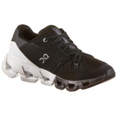 Rückansicht von On Cloudflyer 4 Laufschuhe Damen black-white