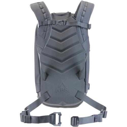 Rückansicht von ABS A.Cross Tourenrucksack slate