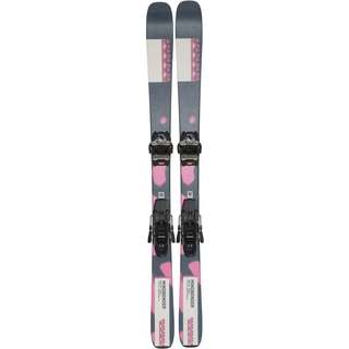 K2 MINDBENDER 90C W+ SQUIRE 11 22/23 All-Mountain Ski Damen pink-blue-black