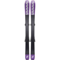 Rückansicht von K2 MINDBENDER 99TI W + SQUIRE 11 22/23 Freeride Ski Damen purple-red-black